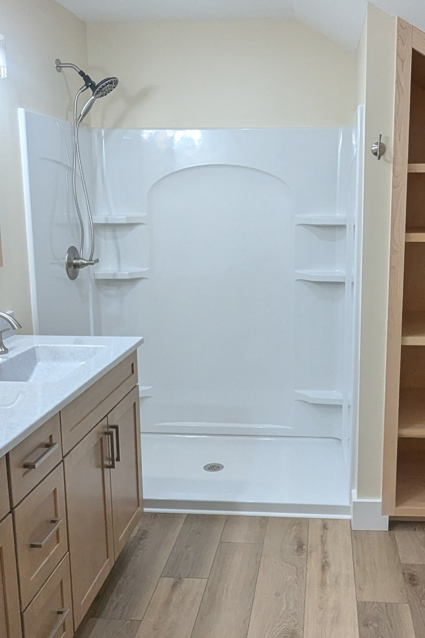 fiberglass shower insert